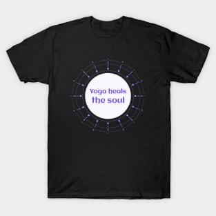 Yoga heals the soul T-Shirt